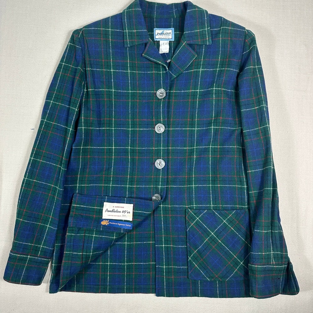 Pendleton Originals 49'er Limited Edition #3884 Signature Tartan Wool Jacket